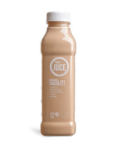 Organic Chocolit Cold Pressed Plant Based Vegan Juice: cashes, almond mylk, coconut nectar, cacao, sea salt, Anti-inflammatory, Boosts energy levels, high in antioxidants, mood booster