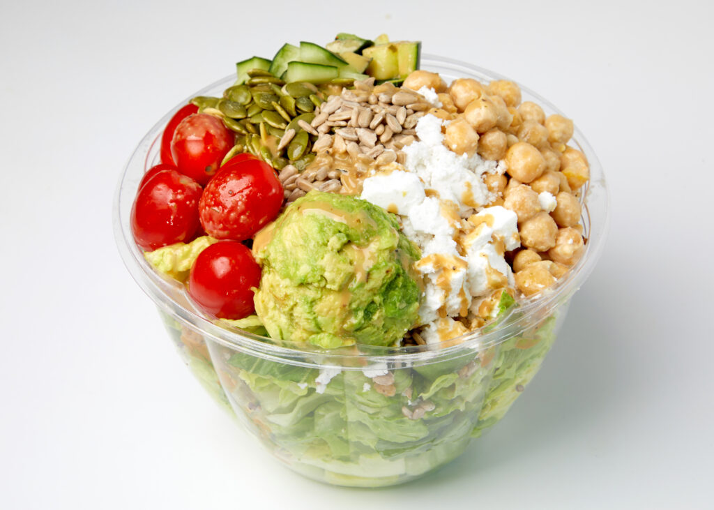 Organic Chickpea Cobb Salad