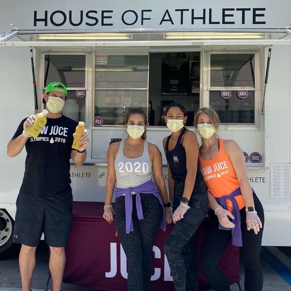 Feeding the frontlines team